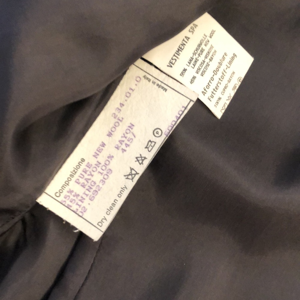 Giorgio Armani Brown Jacket Size 42 Made in Italy - Picture 9 of 10